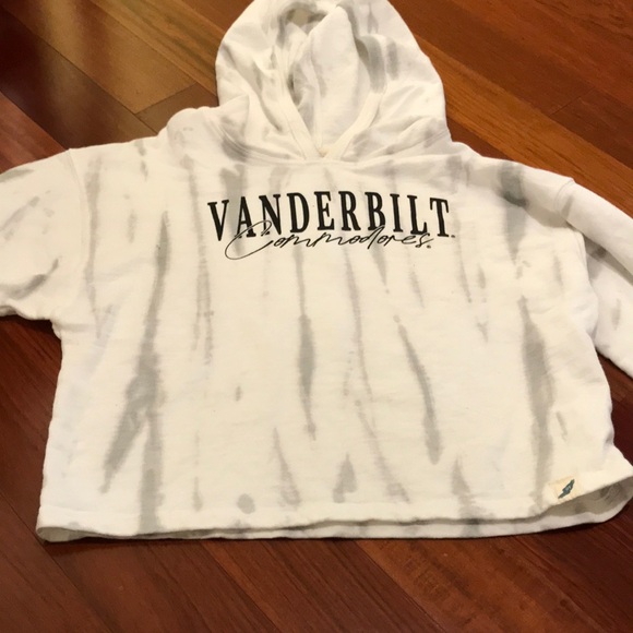 Vanderbilt Commodore merch Hoodie cropped size small - Picture 3 of 6